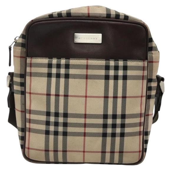 Burberry Nova Check Beige NYLON shoulder - Picture 1 of 10